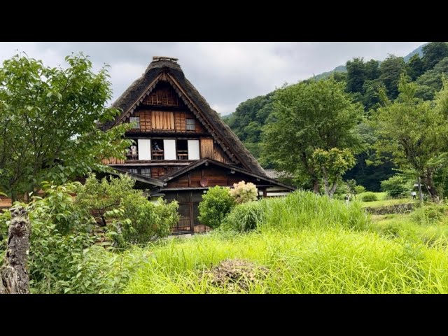 Summer in japan, Countryside Village Shirakawa-go, One of Japan's Three Most Unexplored Regions