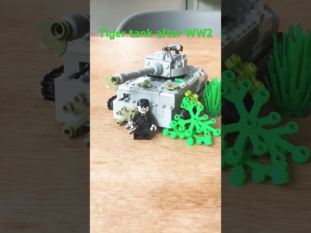 Lego WW2 Tiger Tank after WW2