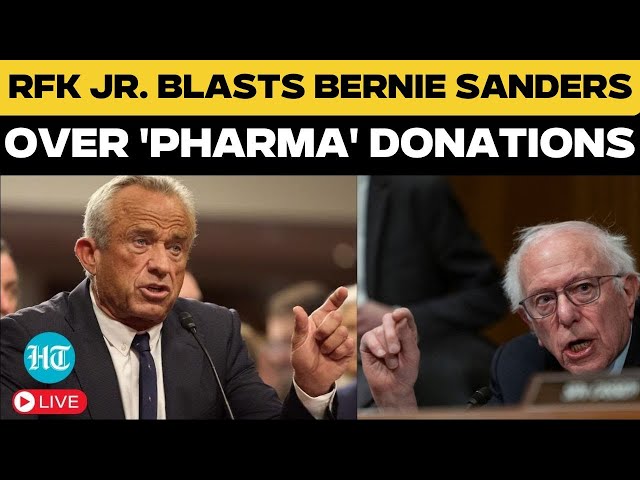 LIVE | RFK Jr. Attacks Bernie Sanders Over ‘Big Pharma’ Donations During Confirmation Hearing | US