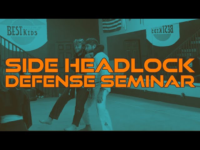 Side Headlock Escape Seminar with Brian Wilson at Mount Pleasant Martial Arts