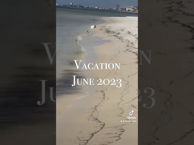 Short video of Destin FL beach, sound side.