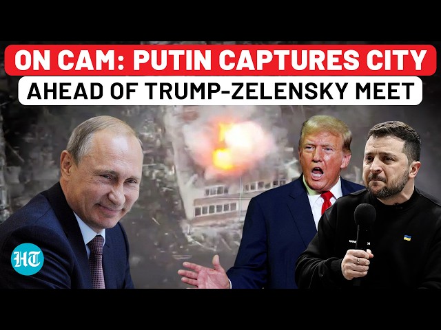 Zelensky Embarrassed Days Before Trump Meet; Putin's War Win After 5-Month Battle In Donetsk City