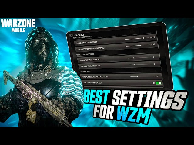 *NEW* Best Warzone Mobile Settings For MOVEMENT + AIM 😍