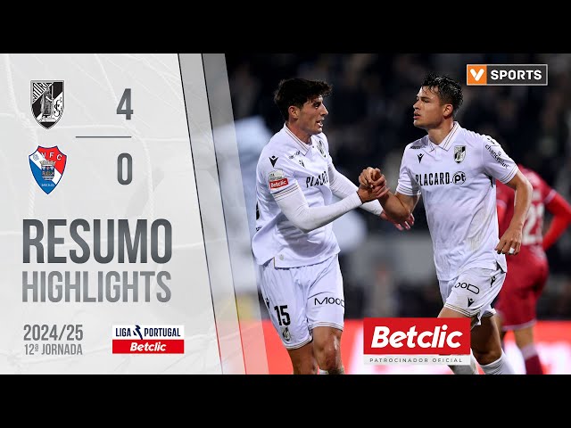 Resumo: Vitória SC 4-0 Gil Vicente (Liga 24/25 #12)