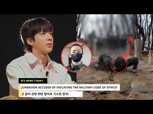 Jin Bts Is Furious! Jungkook Was Severely Punished For Violating The Military Code Of Conduct!