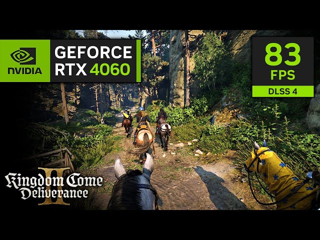 RTX 4060 on Kingdom Come Deliverance 2 | 1080p, 1440p with NVIDIA DLSS 4!