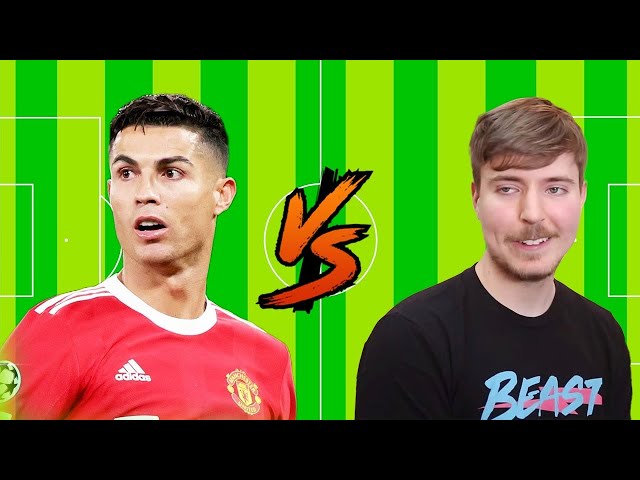 Live Subscriber Count: Ronaldo vs. MrBeast - Epic Showdown Round 2!