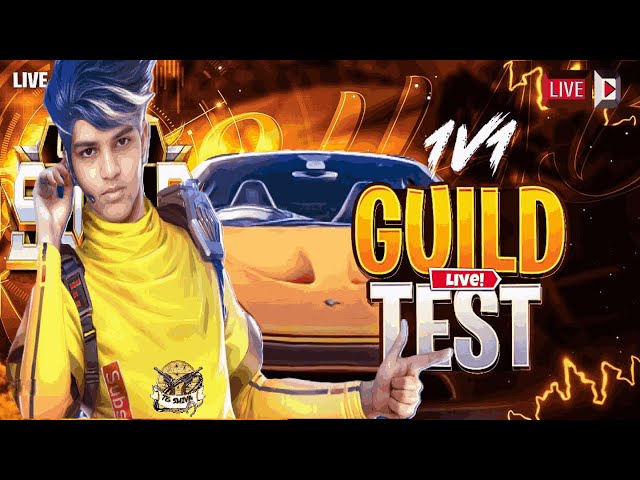 Free fire live BR Rank push #rankpushing  #guildtest #tgshiva