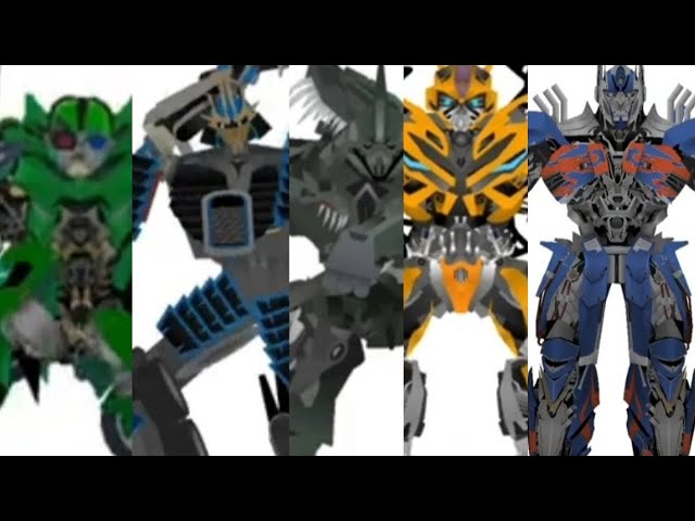 All Autobots Transformers AOE Animation - Stick Nodes