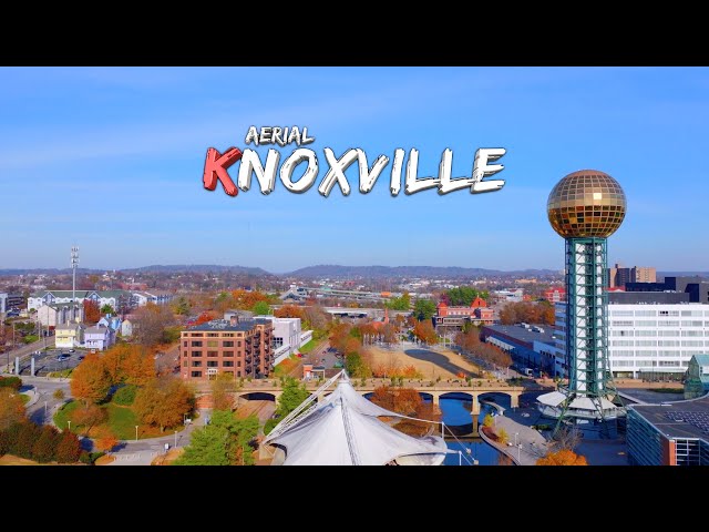 Knoxville, Tennessee - Cinematic 4K Drone Footage - Relaxing Music