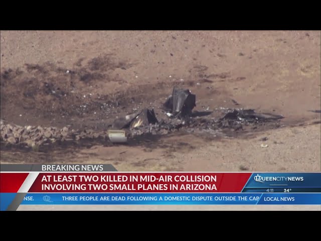 At least two killed in mid-air plane collision in Arizona