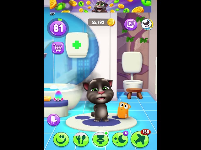 Ayo Show His Fart Talking tom 2 (is this a meme?)  #mytalkingtom2funny #ayoshowhisfart