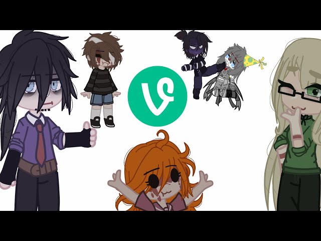 Afton family vines!! | 10K special | FNaF | Afton Family | Gacha Club |