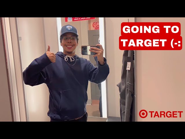 Going Target Shopping in October