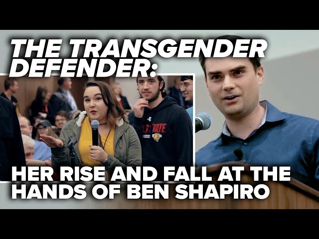 THE TRANSGENDER DEFENDER: Her rise and fall at the hands of Ben Shapiro