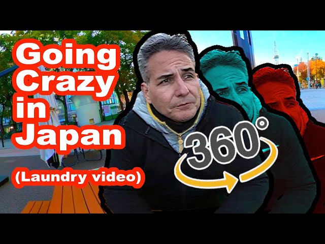 Going Crazy in Japan & Update - 360° Laundry Video