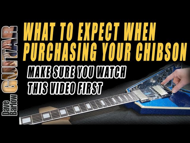 What to Expect When Buying a Chibson - Flying V Custom Sparkle