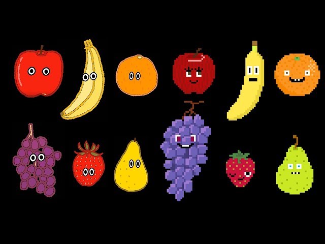 Fruit Collection -  Fruit Song, Find the Fruit - The Kids' Picture Show (Learning Video)