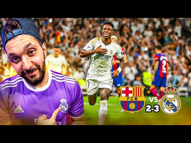 ردة فعل مبارة البرشا ضد الريال ( بالتسعيييييين) !!! 😨🔥 ..! | مبارة نااااار