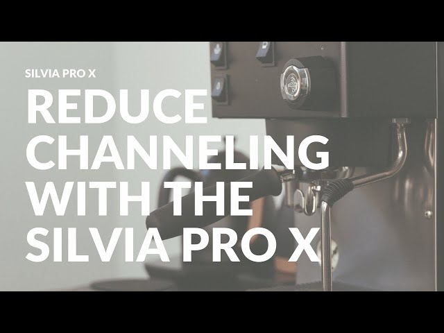 Reduce Espresso Channeling with Variable Soft Infusion | Silvia Pro X | Rancilio