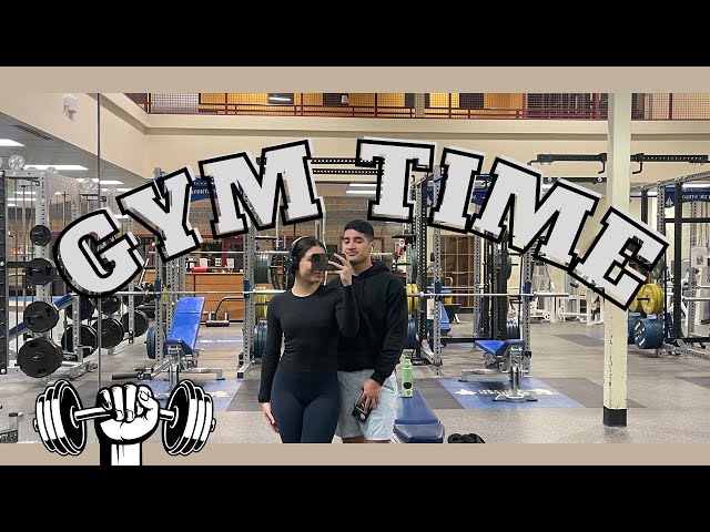 Come to the gym with us | Vlog 2