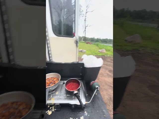 off-grid making wisconsin cheese bites in wisconsin 🧀