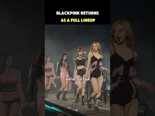 Blackpink Returns as a Full Lineup!