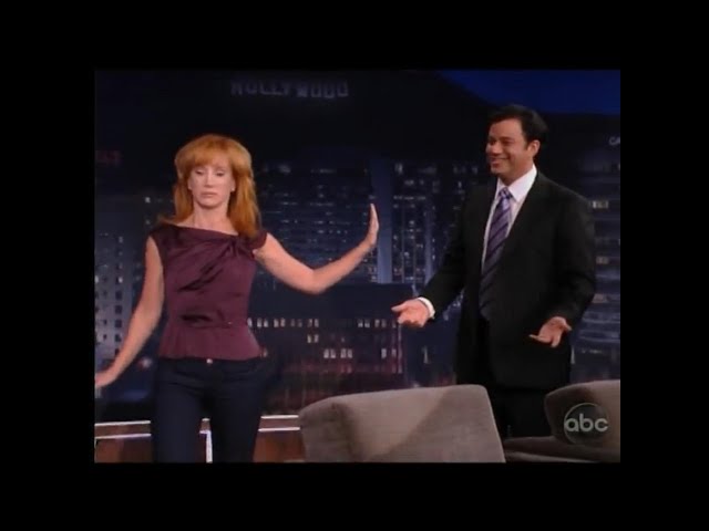 Kathy Griffin on Jimmy Kimmel (9/9/09)