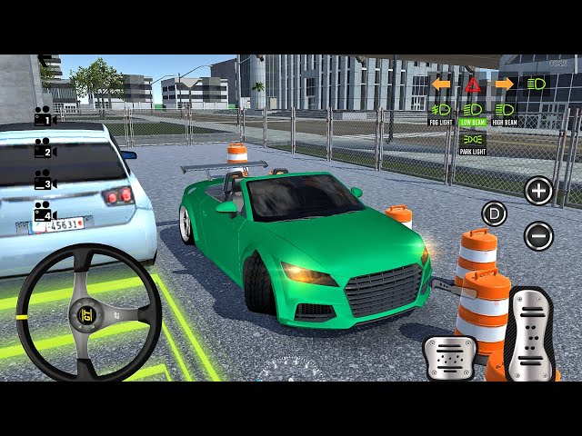 Car Parking 2025 - New Audi Luxury MiniCar Parking Simulator Game 3D - Car Game Android Gameplay