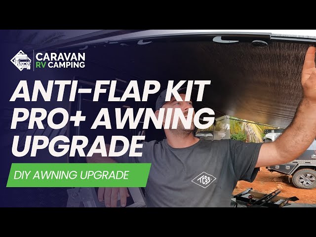 Ultimate Awning Upgrade: Aussie Traveller Antiflap Kit Pro+ & LED Curved Roof Rafters