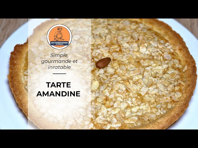 La VÉRITABLE Tarte Amandine avec Sa Pâte Sablée Maison 😍 - Recette Ultra Simple !