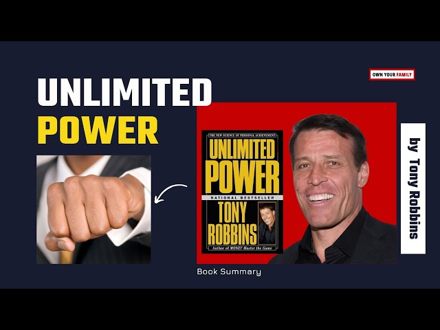 Unlimited Power by Tony Robbins | Personal Growth Motivational Inspirational Audiobook Book Summary