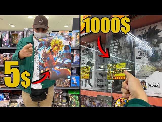 Las FIGURAS mas BARATAS y CARAS en TIENDAS de JAPON !  | dragon ball, , anime, etc