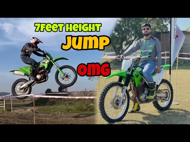 Insane 7-Feet High Bike Jump! 🏍️🔥 You Won’t Believe This Stunt! 😱”