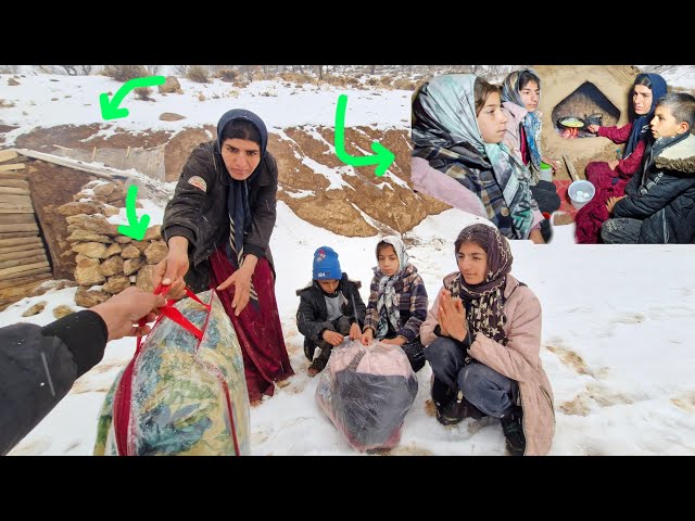 From hardship and hope to helping a nomadic mother and her children in a snowy winter