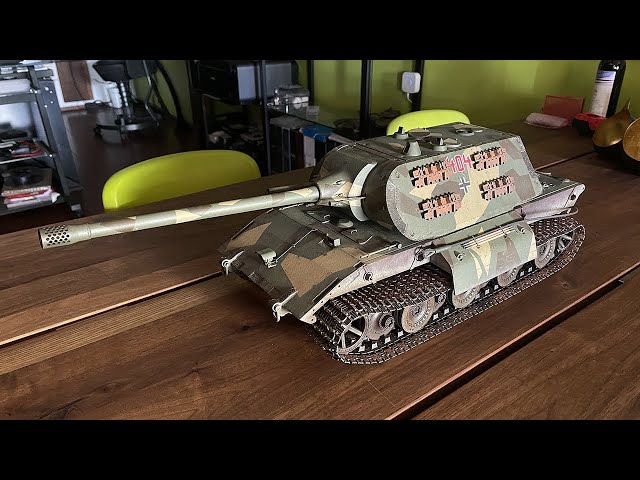 3D Printed 1:16 RC E-100 Superheavy Tank - Turret Internals