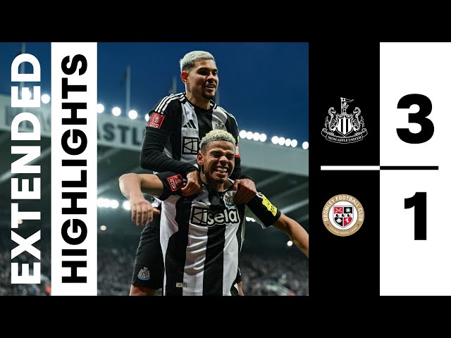 Newcastle United 3 Bromley 1 | Emirates FA Cup Highlights | Miley Screamer! 🚀