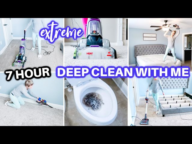 *EXTREME* ULTIMATE CLEAN WITH ME 2021 | ALL DAY SPEED CLEANING MOTIVATION | CLEANING ROUTINE