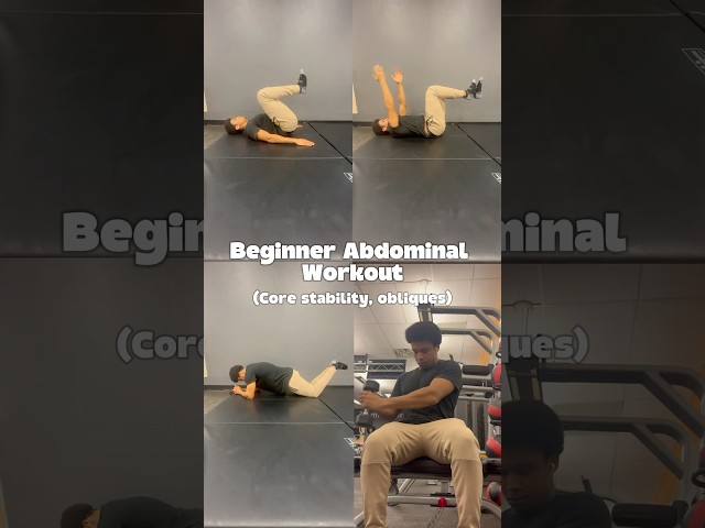 Beginner ab workout