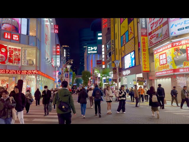 Tokyo Christmas Lights 2024 ✨ Night Walk in Ikebukuro in Tokyo, Japan🎄🎁🎅 4K HDR  | Japan - Dec. 2024