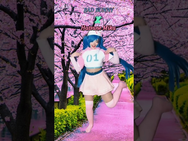 BAD BUNNY x HATSUNE MIKU-KETU TeCRÉ #shorts #badbunny #hatsunemiku #reggaeton #music #anime#trending