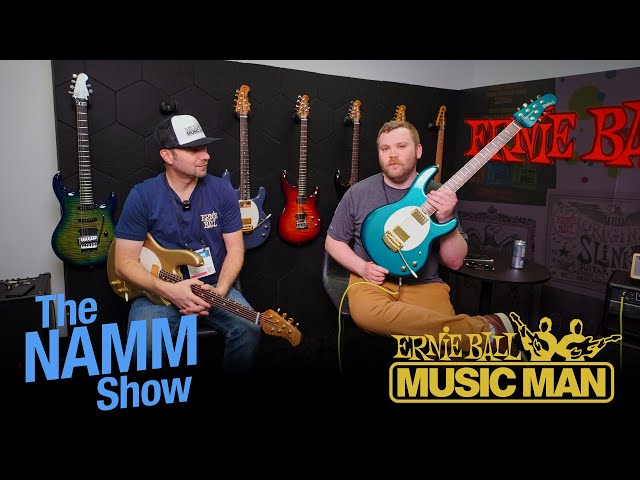 New Ernie Ball Music Man Guitars You Need to See – NAMM 2025