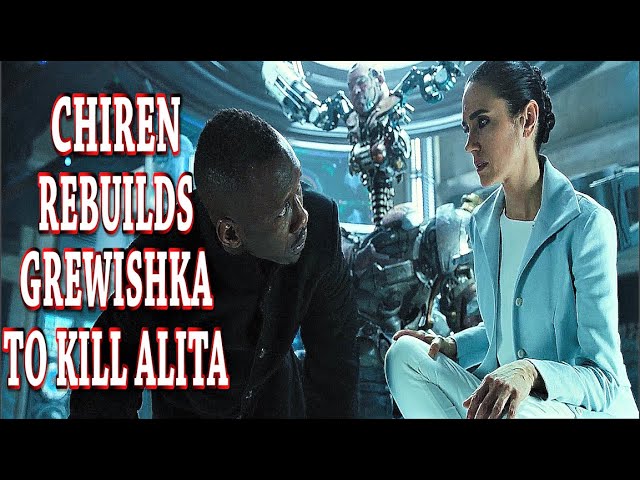 Chiren (Jennifer Connelly) rebuilds Grewishka | Alita: Battle Angel (2019) Original Movie Clip 4K