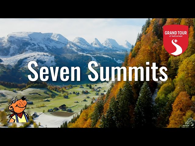 The Seven Summits of Churfirsten: An Epic Yearlong Adventure・Grand Tour of Switzerland 🇨🇭