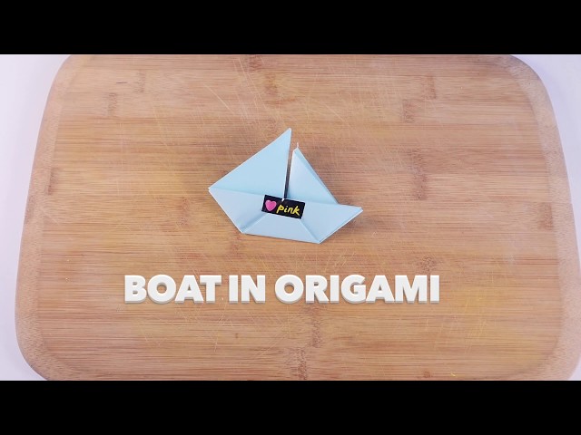 How to Make Boat in Origami- HomeArtTv by Juan Gonzalo Angel