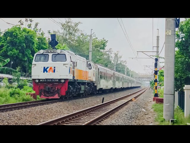 CC 206 13 78 CPN feat KA ARGO SEMERU | Gambir - Surabaya Gubeng Persiapan Stasiun Solo Balapan