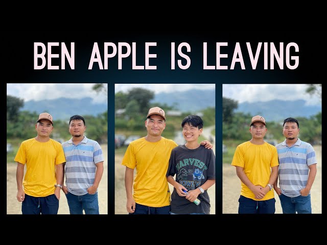 BEN APPLE IS LEAVING INDIA FOR ISRAEL 😭