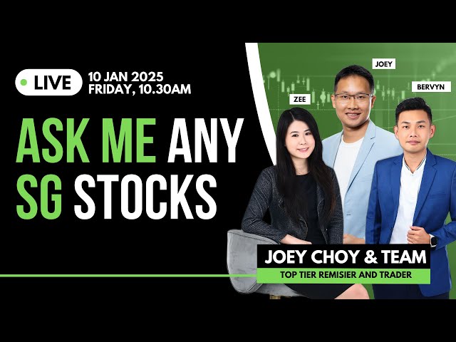 LIVE SG Stock Market Analysis | STI & 20 SG Stocks Covered | 3 Bonus Stock Picks Revealed