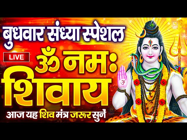 LIVE: ॐ नमः शिवाय धुन | Om Namah Shivaya ShivDhun | NonStop ShivDhun | Daily Mantra