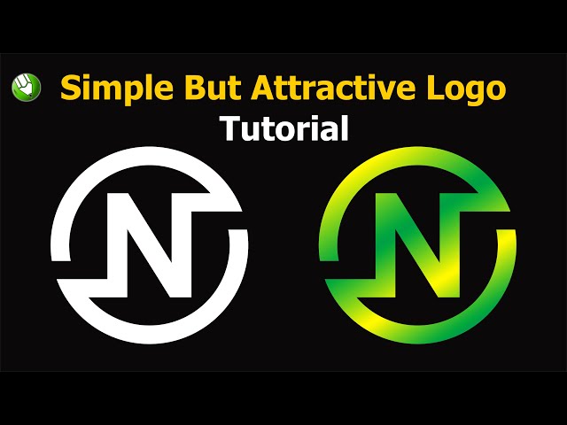 Simple Logo Design Idea 01 | 3D Logo Design for Beginners | Learn Corel Draw X6